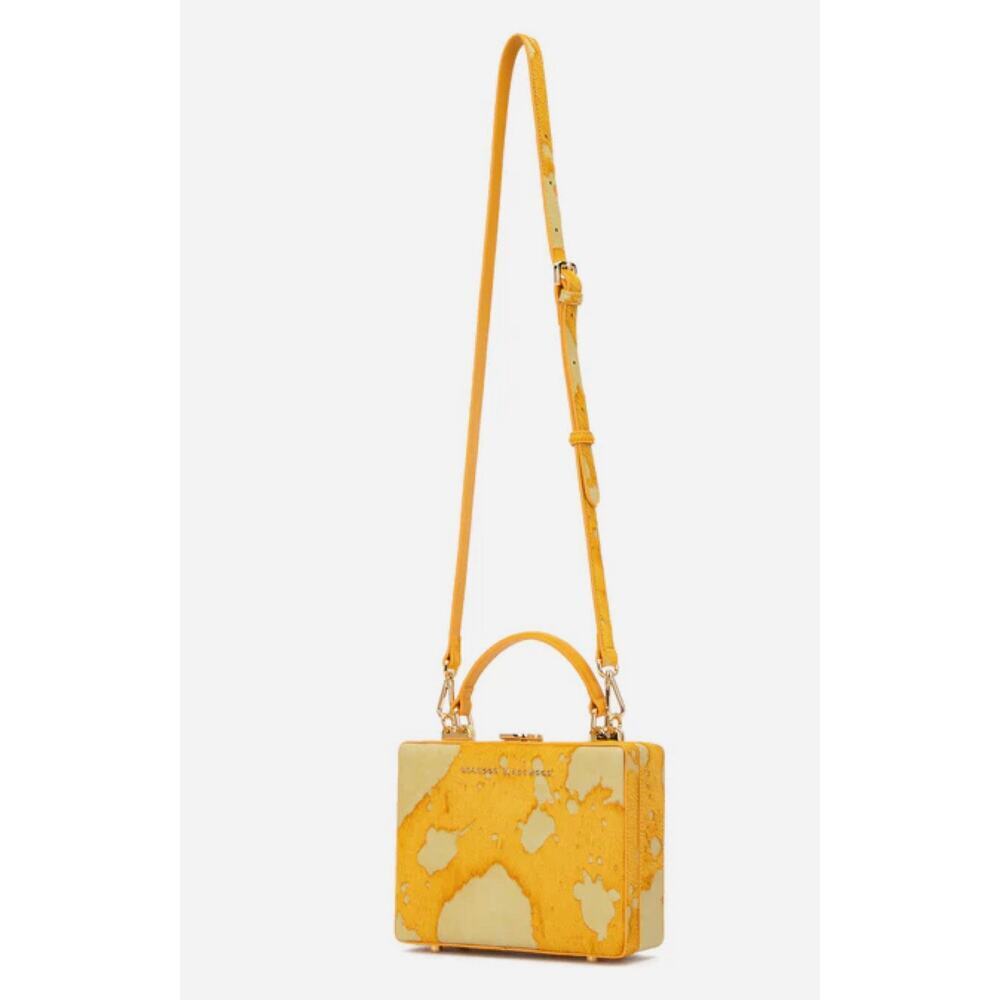 Brandon Blackwood Standard Kendrick Trunk in Yellow Distressed Ponyhair - Picture 2 of 9